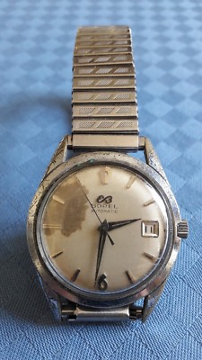 Herren Armbanduhr E.Borel Automatic mit Datum - 60/70er Jahre.Gebraucht. Ref.828169