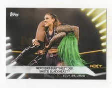 2021 TOPPS WWE WOMEN'S DIVISION WRESTLING MERCEDES MARTINEZ #51