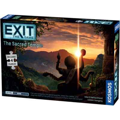 The Sacred Temple with Jigsaw Puzzles - Exit the Escape Room Game - Kosmos New