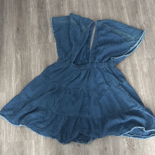 Aerie hauchdünnes Flatterärmel Kleid Gr. L - Bild 3 von 11