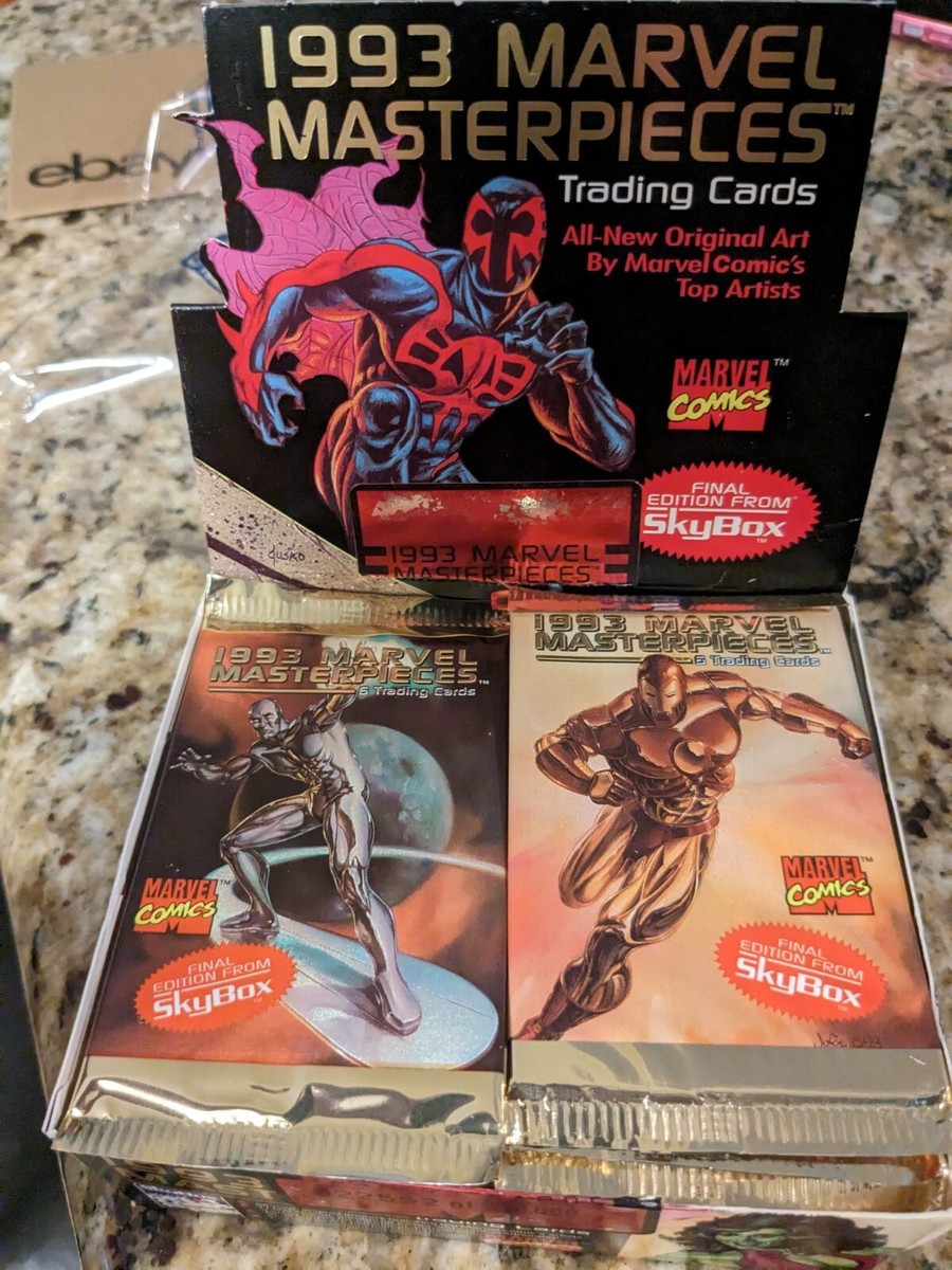 1993 MARVEL MASTERPIECES PACK(S) FROM FACTORY SEALED UNSEARCHED