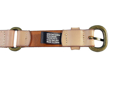 LIEBESKIND Berlin Canvas/Leather Belt Hay/Powder Women display picture 3