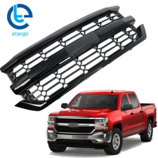 Front Grille For Chevrolet Silverado 1500 2016-2018 GM1200756C Gloss Black