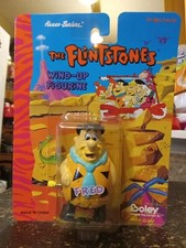 Vintage 1994 The Flintstones Wind-Up Figurine by Hanna-Barbera Fred NIP