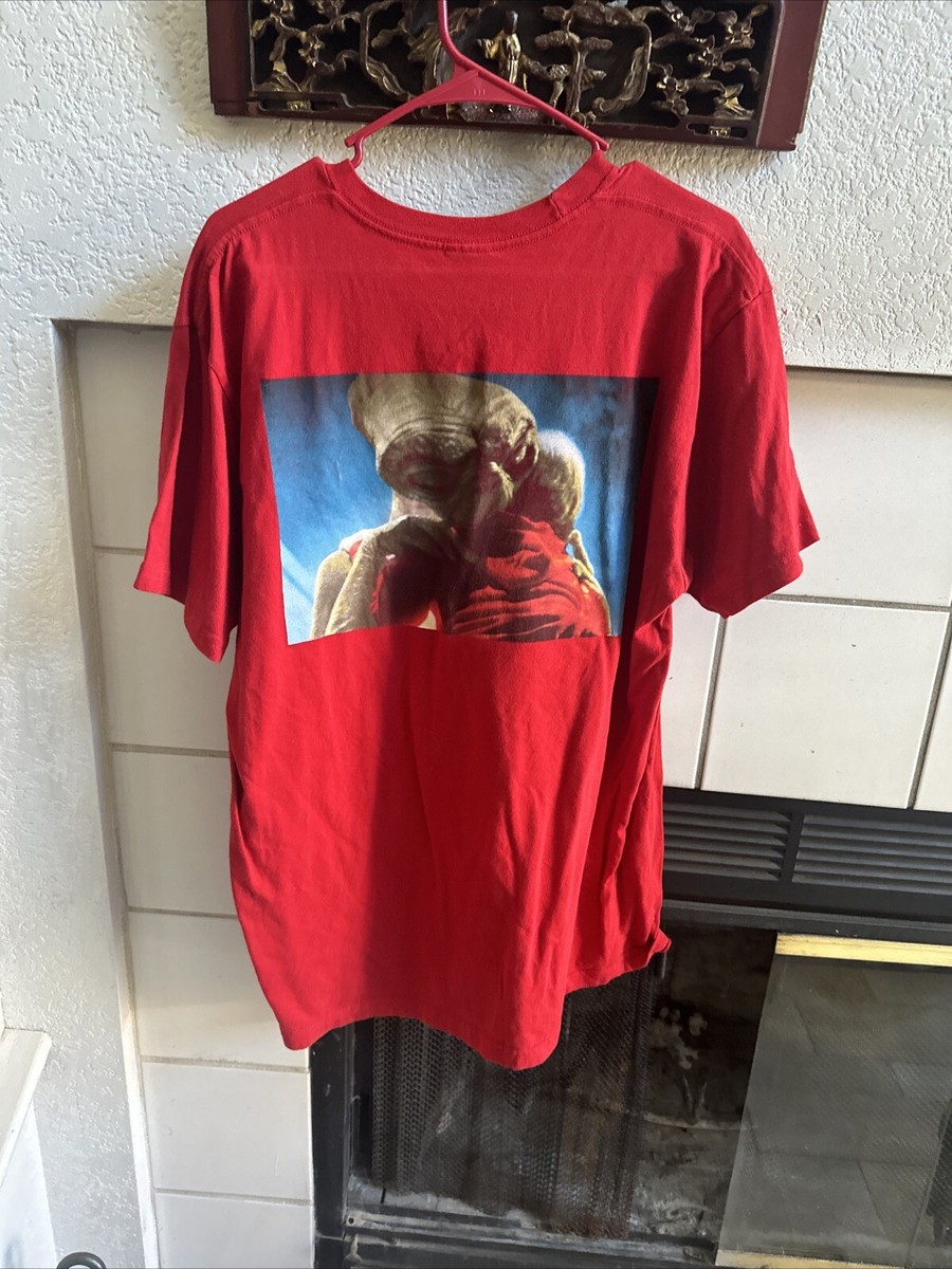 Supreme E.T Tee FW15 Extra terrestial Fall Winter 2015 Rare XL Red