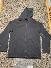 Ten Thousand Midweight Tech Full Zip Hoodie, Black, LT Grey, OD Green, Port, Tag