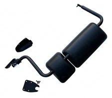 QSC Replacement Black Door Mirror Assembly Left Driver Side for Hino 08-21