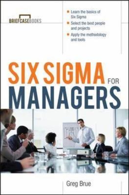 Six Sigma For Managers - 0071387552, Greg Brue, paperback