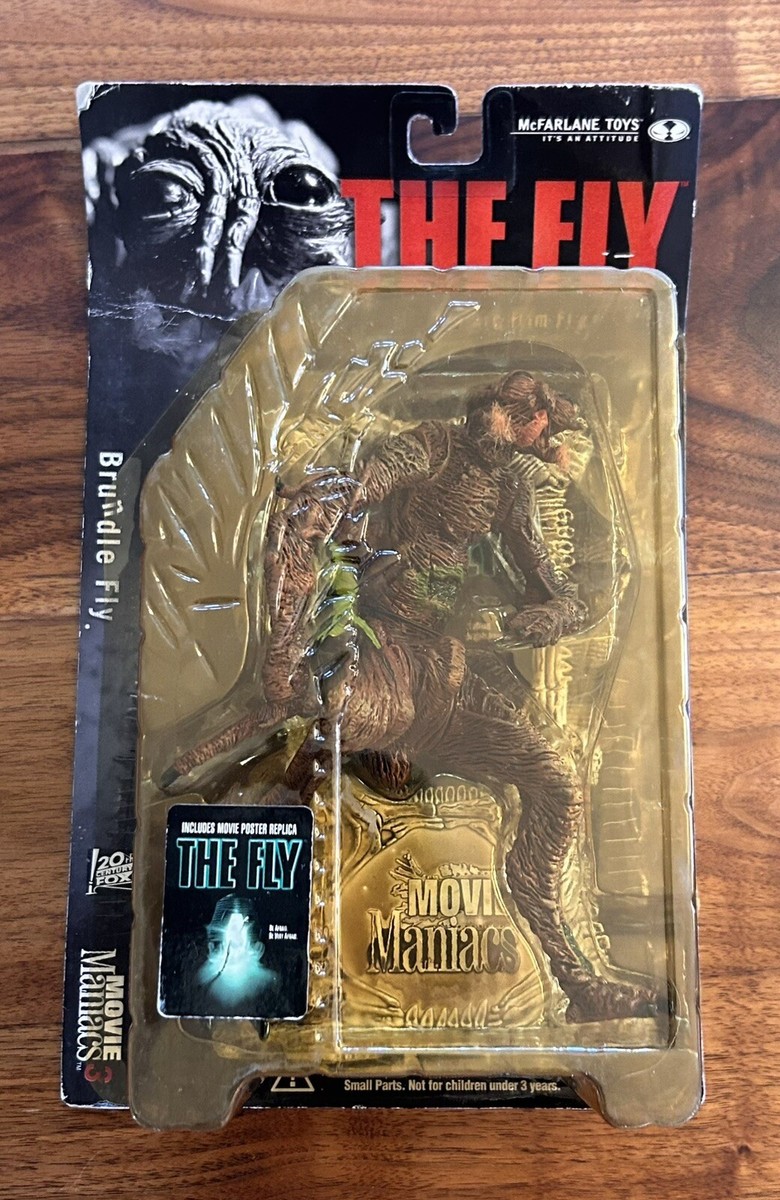 SF・ファンタジー・ホラー McFARLANETOYS MOVIEMANIACS BRUNDLE FLY THE FLY BRUNDLE FLY FIGURE MOVIE MANIACS 3 MCFARLANE (2000
