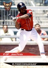 2016 El Paso Chihuahuas Choice #23 Jose Pirela Valera Venezuela VZ Baseball Card