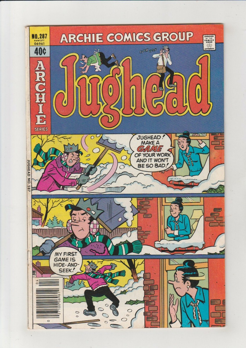 クラシックアメリカンコミック Jughead #287 F Archie comic snow | eBay