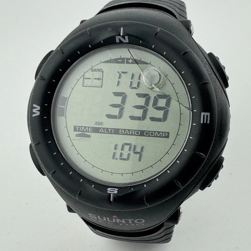 Suunto Navitec Reloj Digital Cuarzo Hombre ALTI Baro Brújula Alarma Batería Nueva Foto 2 de 4