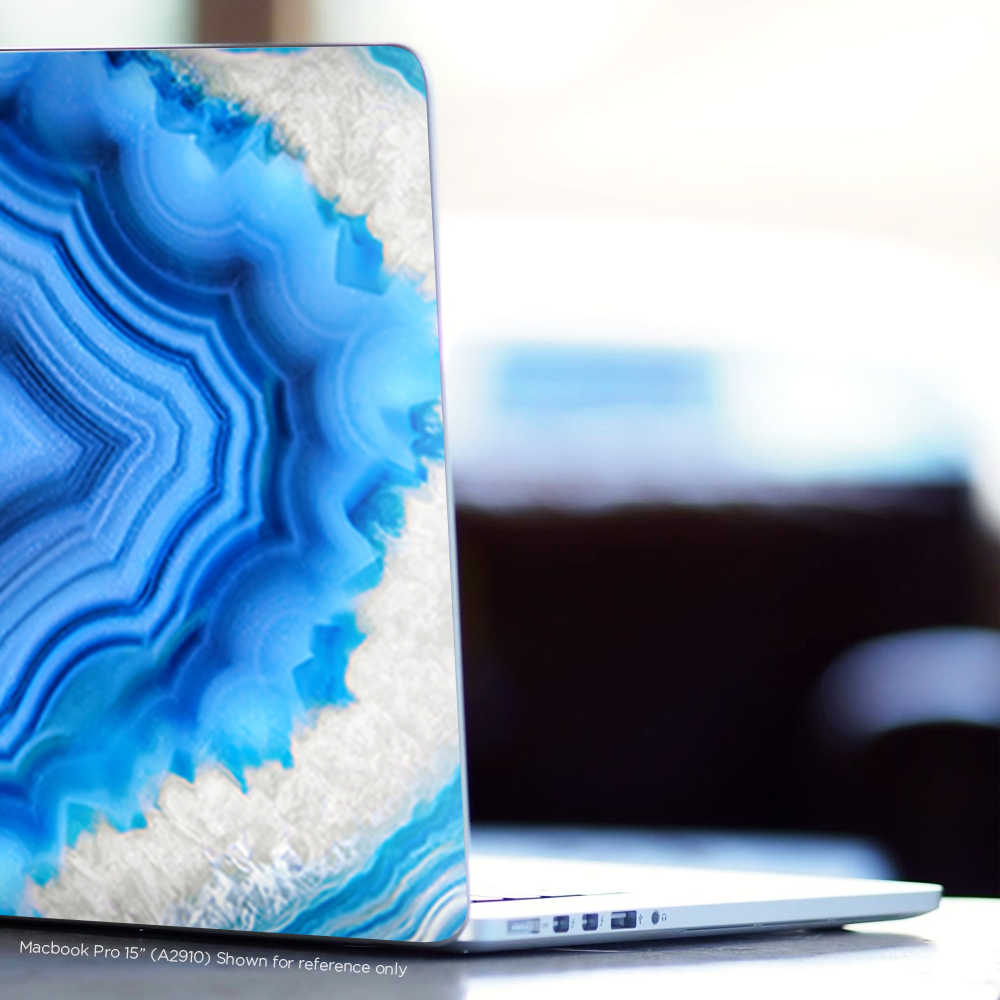 Skin Déco Pour MacBook Pro Retina 13 Pouces - Effet Marbre Huile Opalescent