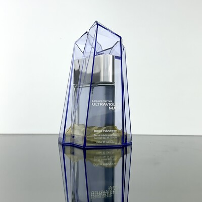 Paco Rabanne LIQUID METAL ULTRAVIOLET MAN 3.4oz EDT Spray DISCONTINUED (BD19