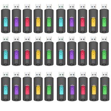 Kootion USB2.0 4GB 30PCS Retractable Style USB Flash Drive Memory Stick PenDrive