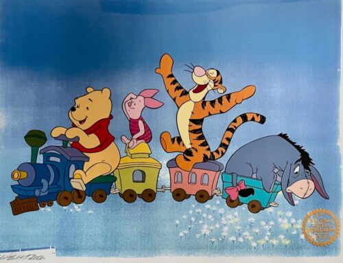 Disney WINNIE THE POOH & FRIENDS Limited Edition Sericel Animation Art Cel - Picture 1 of 7