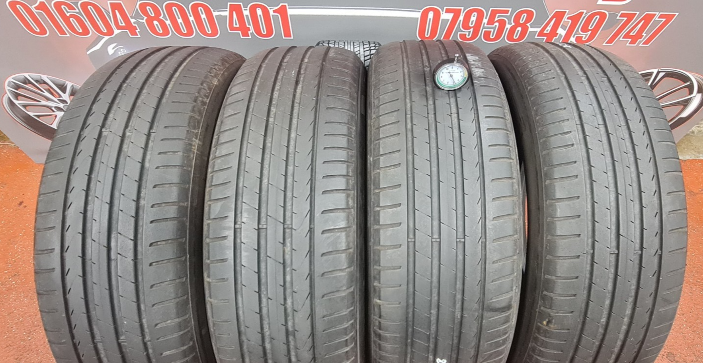 4x 225 60 18 104W XL Summer Tyres 225/60 R18 Pirelli 104W CINTURATO P7 * 2256018