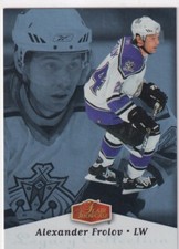 2006-07 FLEER FLAIR SHOWCASE ALEXANDER FROLOV UPPER LEVEL LEGACY COLLECTION /100
