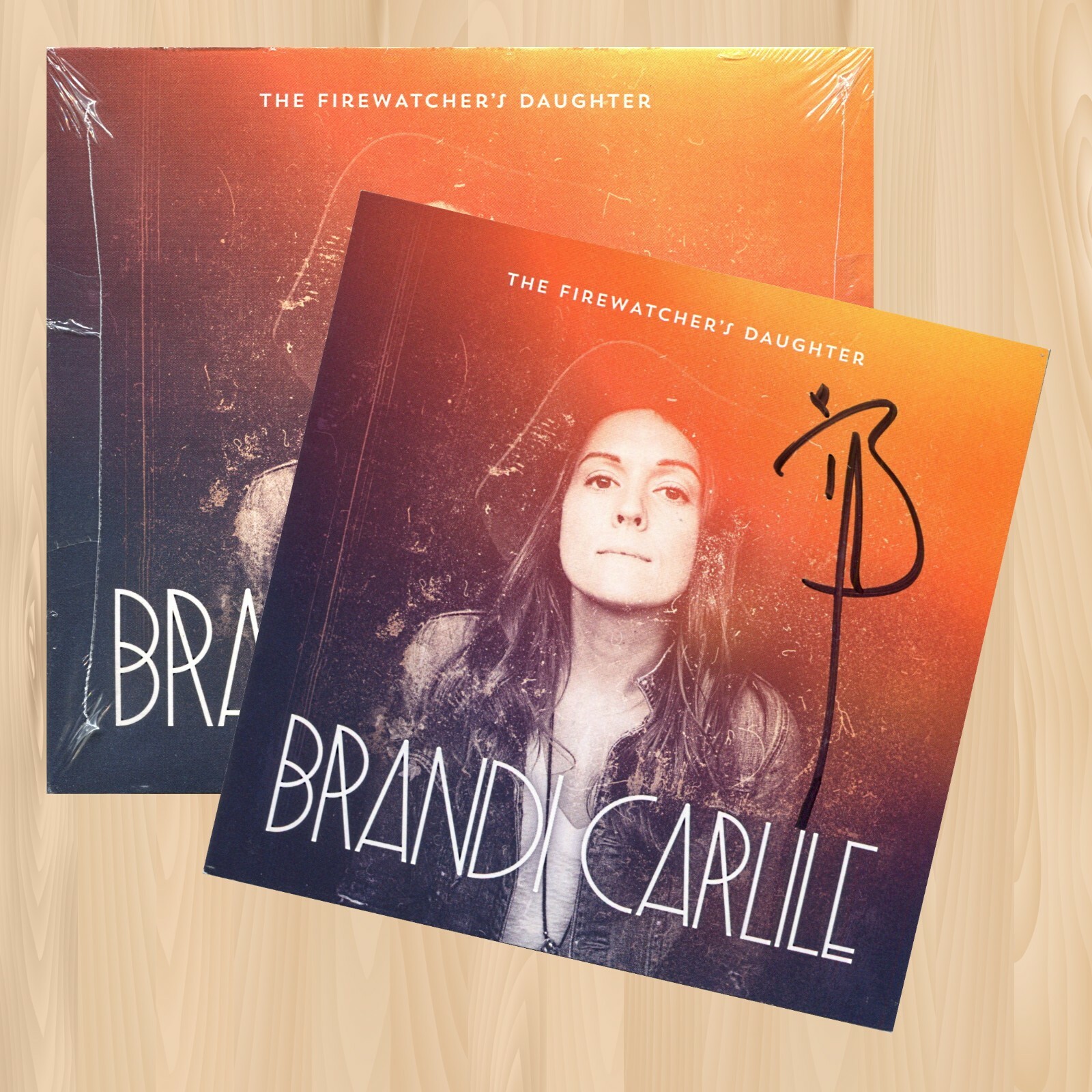 AUTOGRAPHED BRANDI CARLILE The Firewatcher’s Daughter SIGNED CD