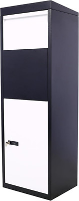 Secure Galvanized Steel Delivery Box with Code Lock for Outdoor Use 14''x11