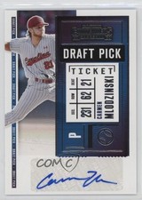 2020 Panini Contenders Draft Pick Ticket 2 Carmen Mlodzinski #DPT2-CM Auto 5w7