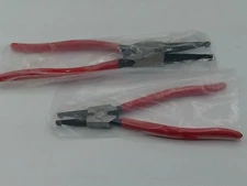 LEONTOOL Heavy Duty Lock Ring Pliers Flat Snap Ring Plier Special Circlip Plier