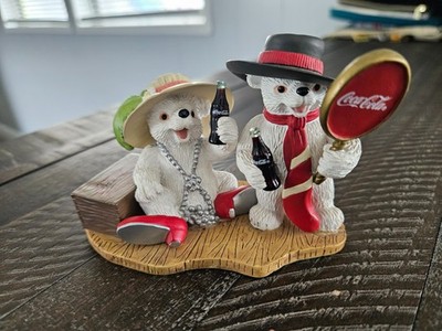 Coca-Cola Polar Bear Cubs Figur 1998 ''You Bring Out the Best in Me'' H72055
