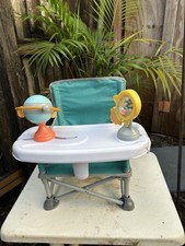 Summer Pop N Sit Booster Seat Floor Seat, Feeding N Play Strap To An Adult Chair
