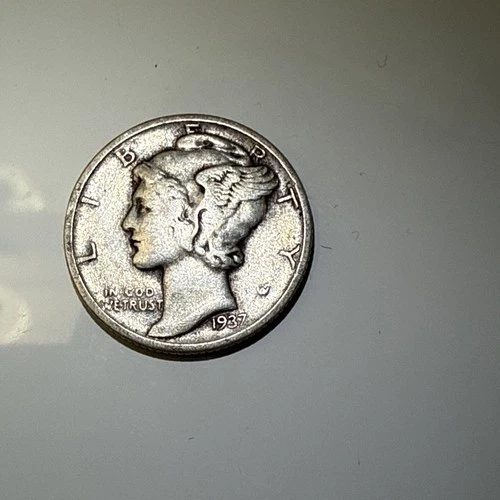 1937-P Mercury Dime 10C Silver - Extra Fine (EF/XF)