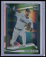2022 Panini Elite Extra Edition #115 Steven Zobac Status Green