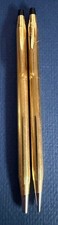 VINTAGE Cross Pen and Pencil Set 1/20 12K Gold Filled USA