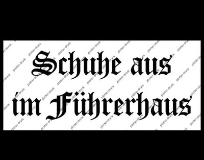 Dekor Aufkleber Volvo Scania LKW Truck Schuhe aus im Führerhaus Folienaufkleber