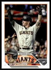 2023 Topps Bryce Johnson Rookie San Francisco Giants #571