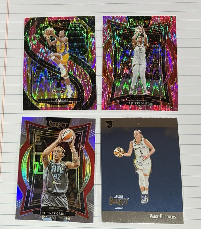 Paige Bueckers Rookie Card Lot