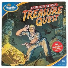 ThinkFun Treasure Quest Single Player Challenge Game