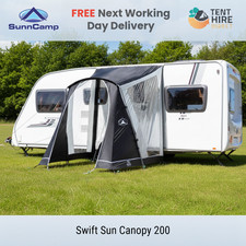 SUNNCAMP SWIFT 200 SC SUN CANOPY CARAVAN AWNING OPEN PORCH FRONT 2026 SF1914 NEW