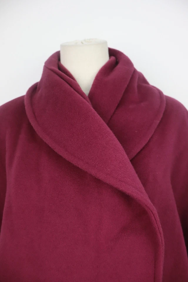 MARELLA COAT CAPPOTTO GIACCA DONNA TG 42 JACKET WOMAN LANA DOPPIOPETTO OVERSIZE - Immagine 2 di 4