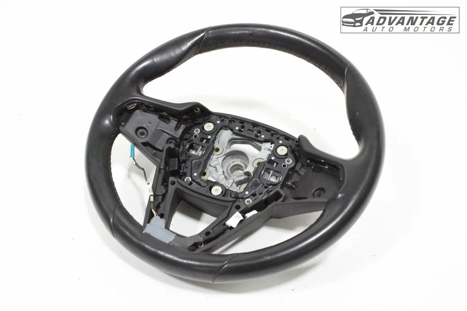 BMW 750I XDRIVE G12 2016-2019 volante izquierdo lado del conductor cuero negro OEM Foto 2 de 4