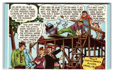 Mutoscope Vintage Comic Strip Non-Sport Trading Card 1940's Mid Century
