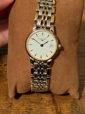 Longines La Grande Classique Women's Two-Tone White Dial Date - 24mm