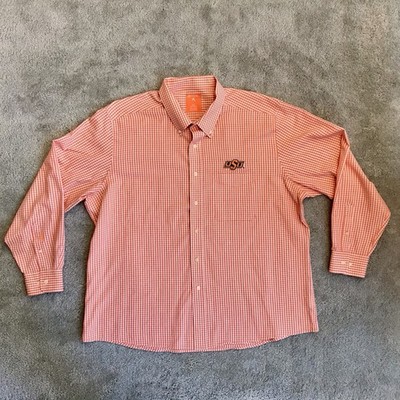 OSU Button Down Shirt Men's 2XL Oklahoma State University Cowboys Collegiate