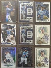 Bobby Witt Jr. Rookie Card Lot of 9, Base, Parallels, Inserts