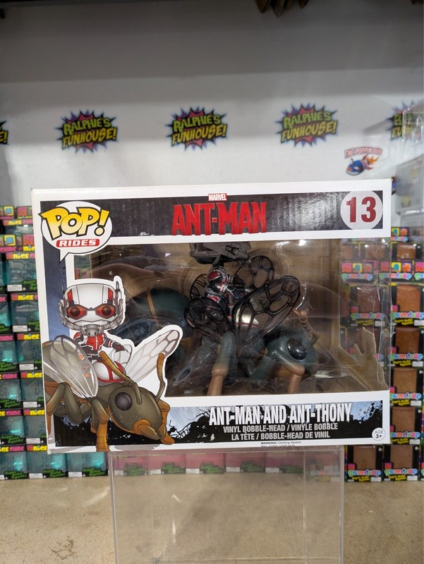 Funko POP Rides Marvel Ant-Man and Ant-Thony 13 Vinyl Figure NEW in Box MCU