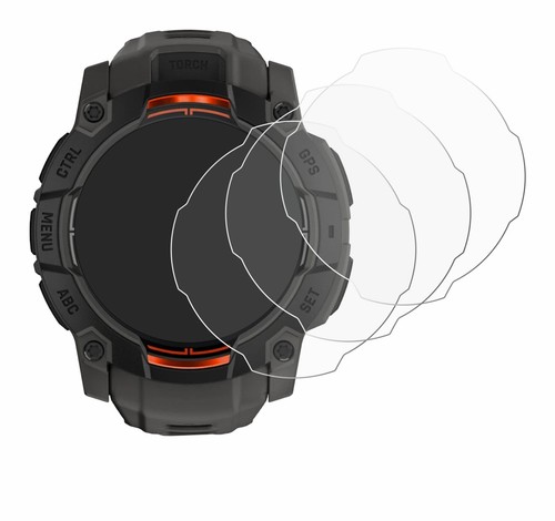 6x Ochraniacz ekranu do Garmin Instinct 3 Solar (50 mm) Folia ochronna - Zdjęcie 2 z 11