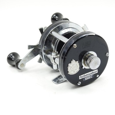 Abu Garcia Ambassadeur 5500C Fishing Reel. Black. Made in