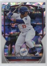2023 Bowman Chrome Prospects Atomic Refractor Yunior Garcia #BCP-142 0z0v