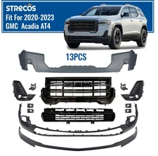 For GMC Acadia AT4 2020-2023 Front Bumper Cover Assembly Kit 84779372