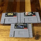 Wheel of Fortune NFL QB Club Nigel Mansell SNES Authentic Cartridges Tested