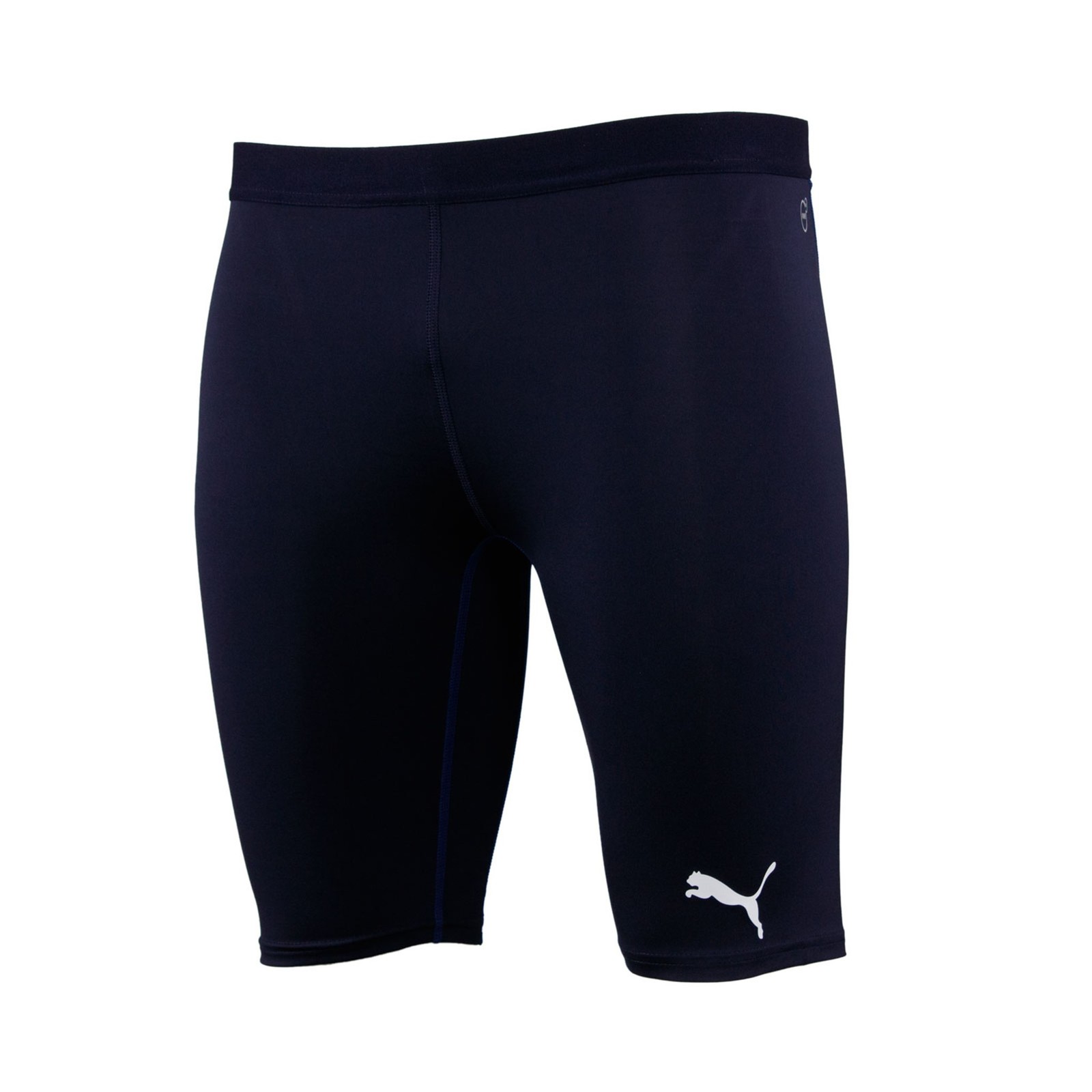Короткий облегающий шланг Puma Sport Fitness Lauf TB powercell плотно прилегающий к коже темно-синий blau XS 2990₽