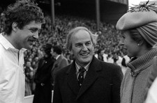 Princess Anne is introduced to England Rugby Football Union captai- Old Photo